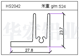 电焊机铝型材HS2042