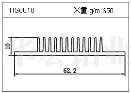冷凝器铝型材HS6018
