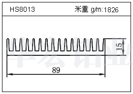 路灯铝型材HS8013