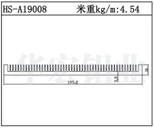 插片散热器HS-A19008