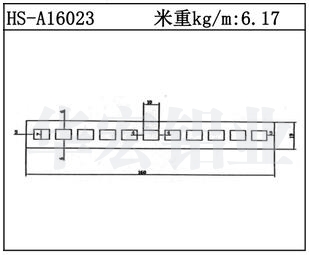 型材散热器HS-A16023