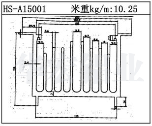 型材散热器HS-A15001