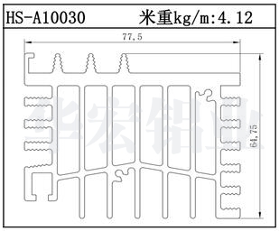 电子散热器HS-A10030