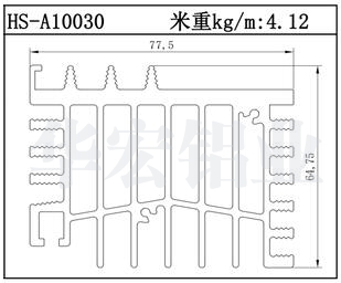 昆山电子散热器HS-A10030