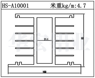 天津电子散热器HS-A10001