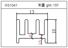 桥架铝型材HS1041