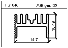 工业铝型材HS1046