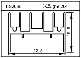 电焊机铝型材HS2060