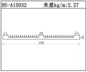 型材散热器HS-A15032