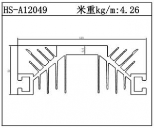 路灯散热器HS-A12049