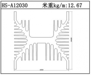 变频散热器HS-A12030