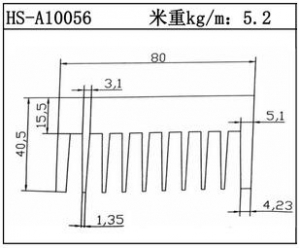 电子散热器HS-A10056